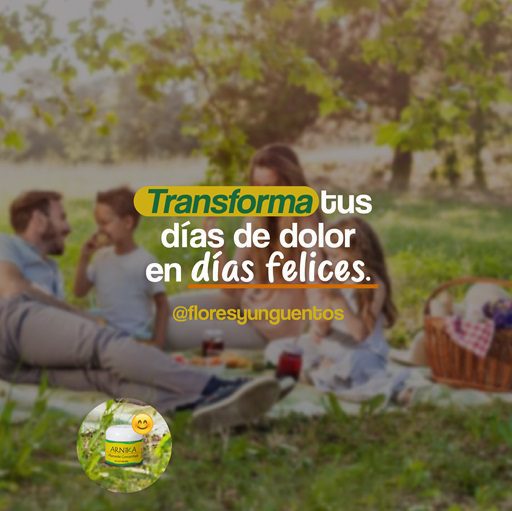 Arnica para dolor