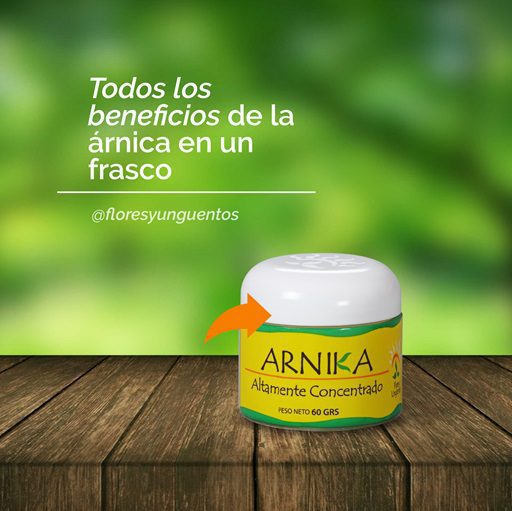 BENEFICIOS de arnica
