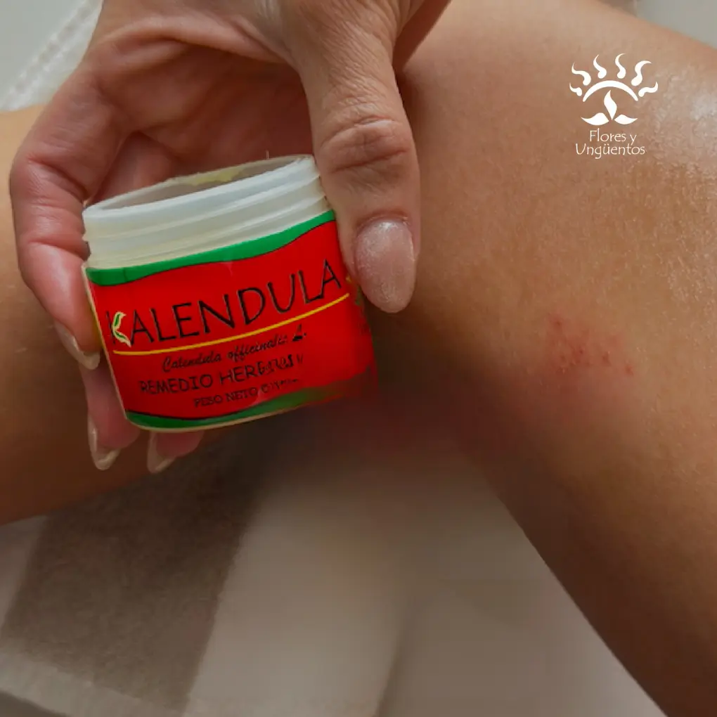 POMADA DE CALENDULA PIEL SENSIBLE
