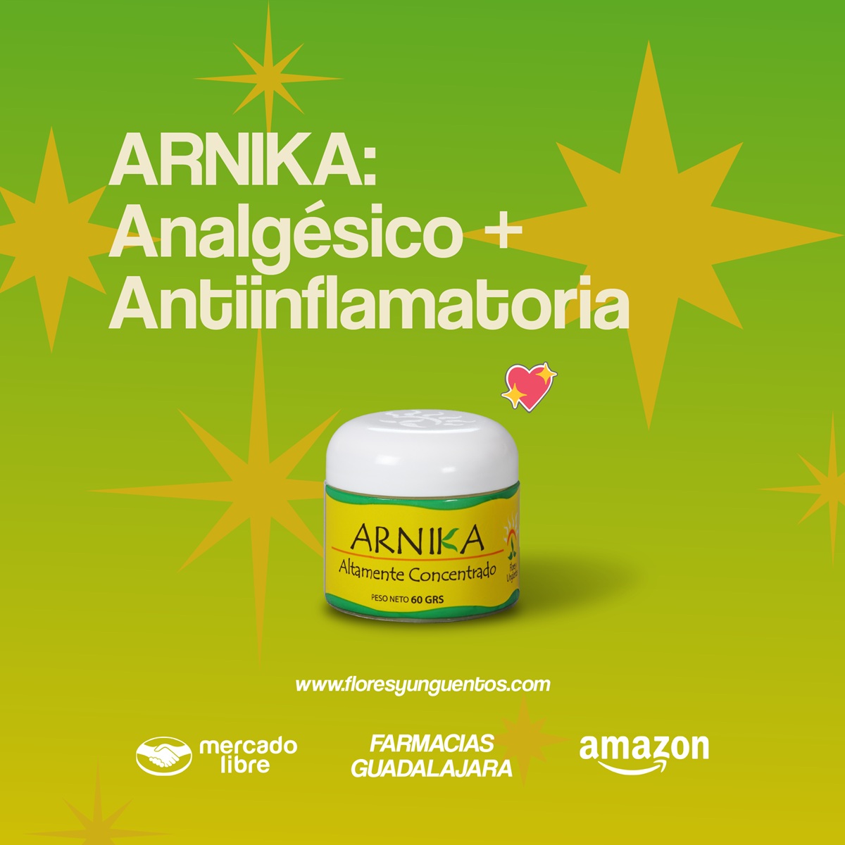 Arnika Puntos de venta farmacias gdl