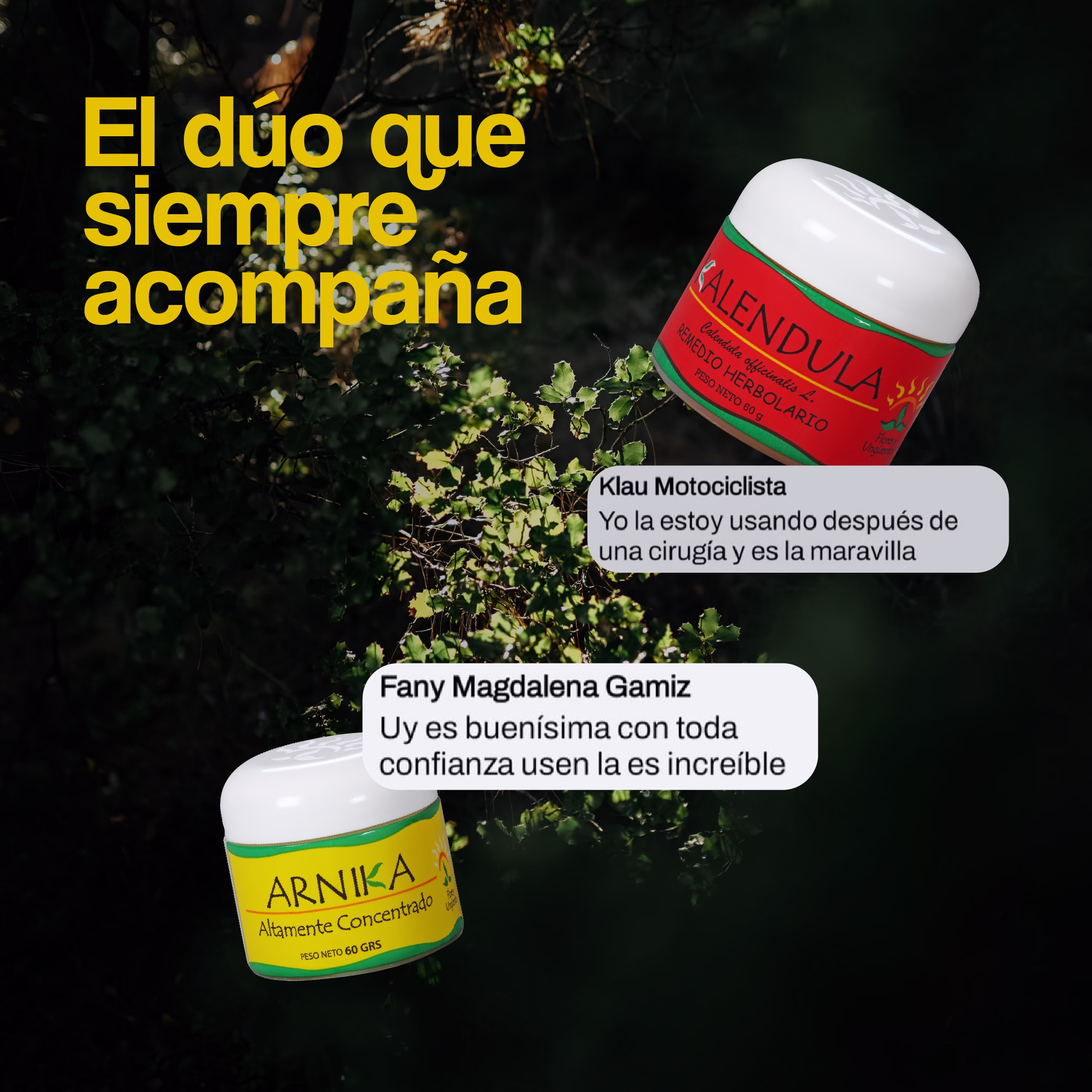 ReseñasArnicayCalendula